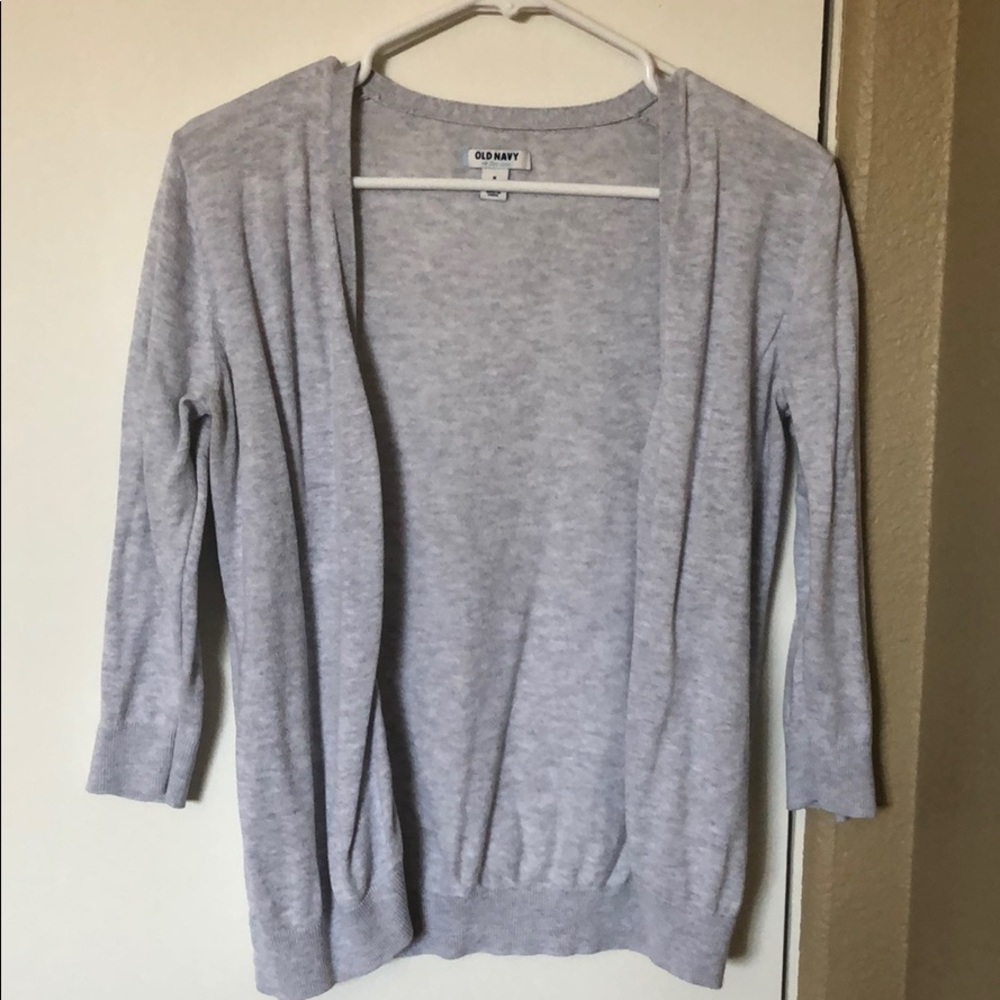 Grey sweater, soft